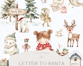 Imágenes prediseñadas del taller de Santa Claus, juguetes navideños en acuarela PNG, paquete navideño original, gráficos para fiestas navideñas infantiles, imágenes digitales para uso comercial en guarderías.