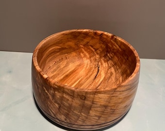 B.5 Hand-turned Spalted Maple Bowl