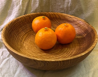 B.10 - California Black Oak Decorative Bowl - Hand-Turned in Virginia - Housewarming Gift
