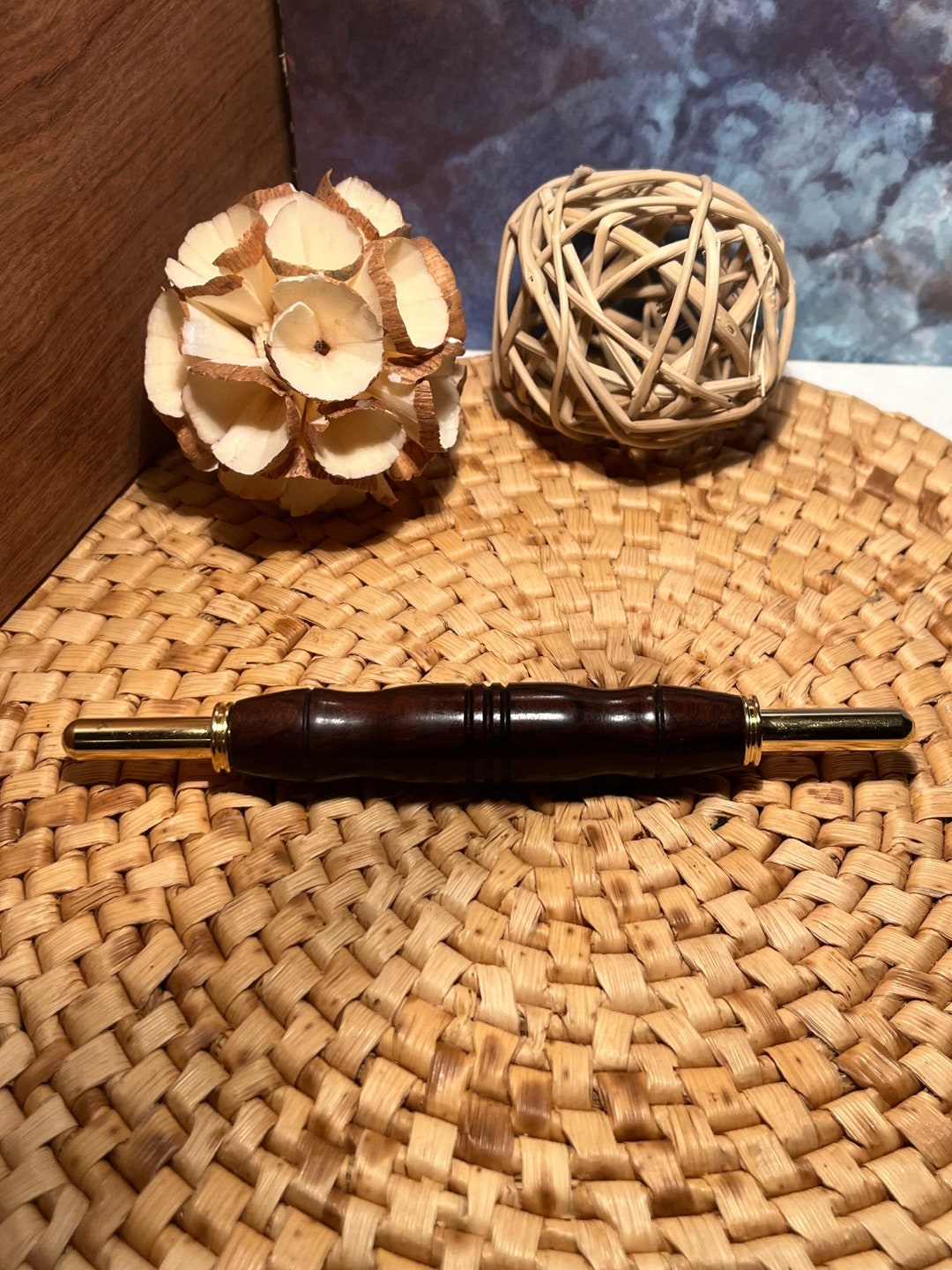 Finish Ripper T1 2-in-1 Large and Small Seam Ripper Made From Bolivian Rosewood With ...