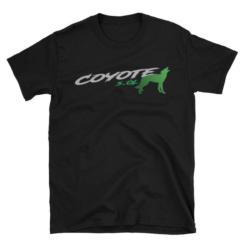 Coyote Mustang Green T-shirt | Etsy