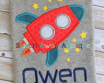 6x10 Instant Download Rocket 5x5 4x4 8x8 Boy Applique Astronaut Applique Zigzag Applique Design 5x7 Space Applique