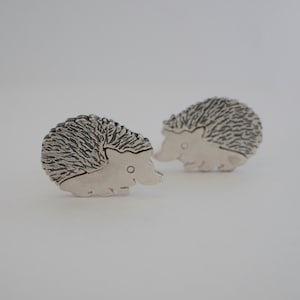 Hedgehog cufflinks