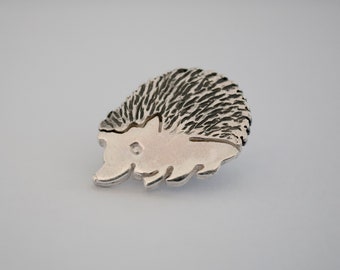 Hedgehog lapel pin / badge