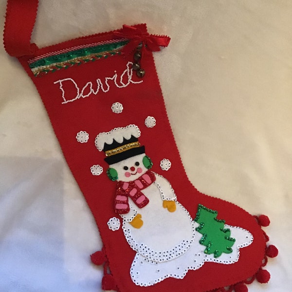 Christmas Stockings Felt Etsy