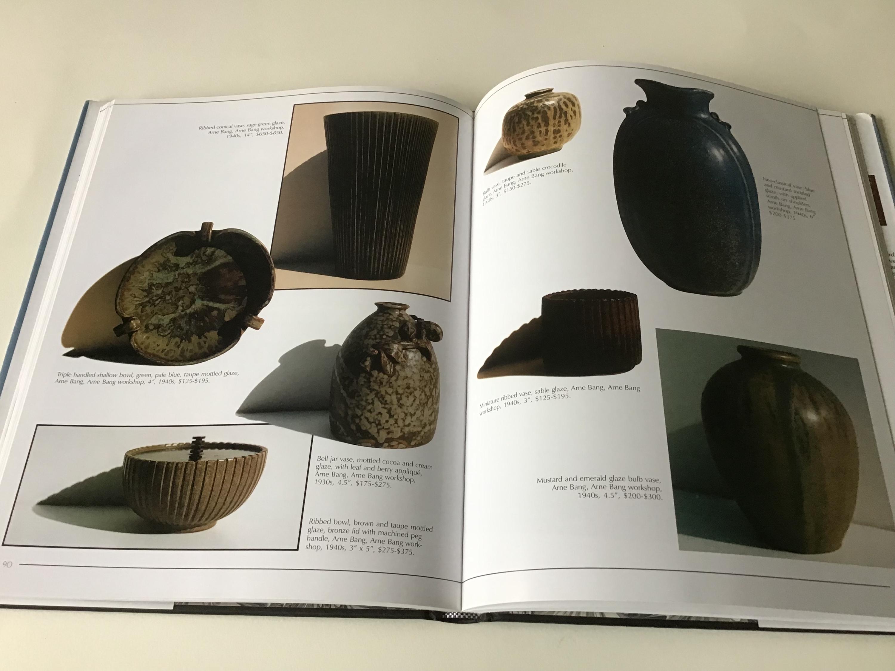 Scandinavian Art Pottery Denmark and Sweden Book by Robin Hecht