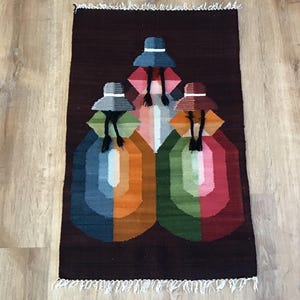 Vintage Peruvian Tapestry - Etsy