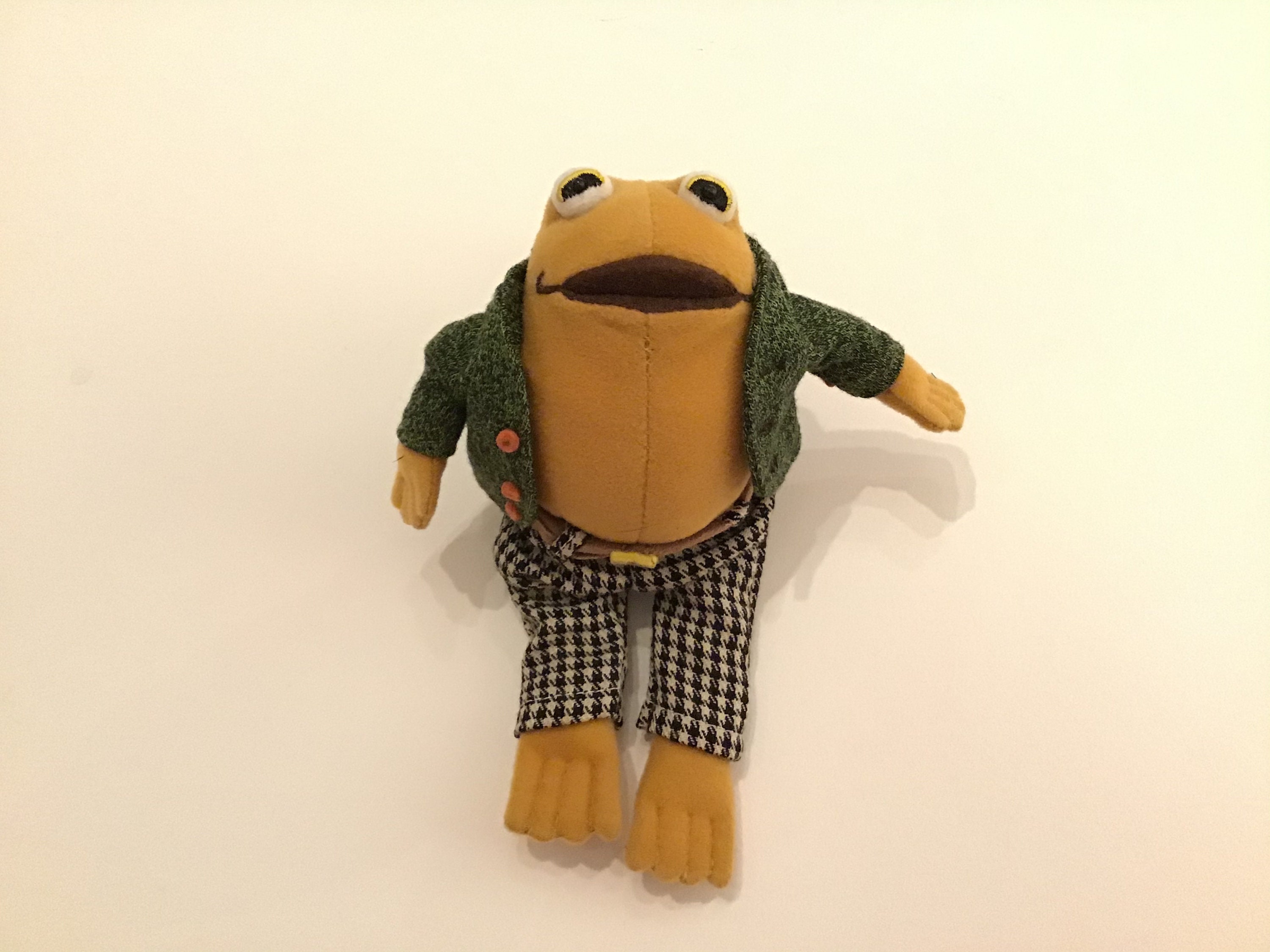 Vintage Frog and Toad Arnold Lober Crocodile Creek Plush Toad Doll