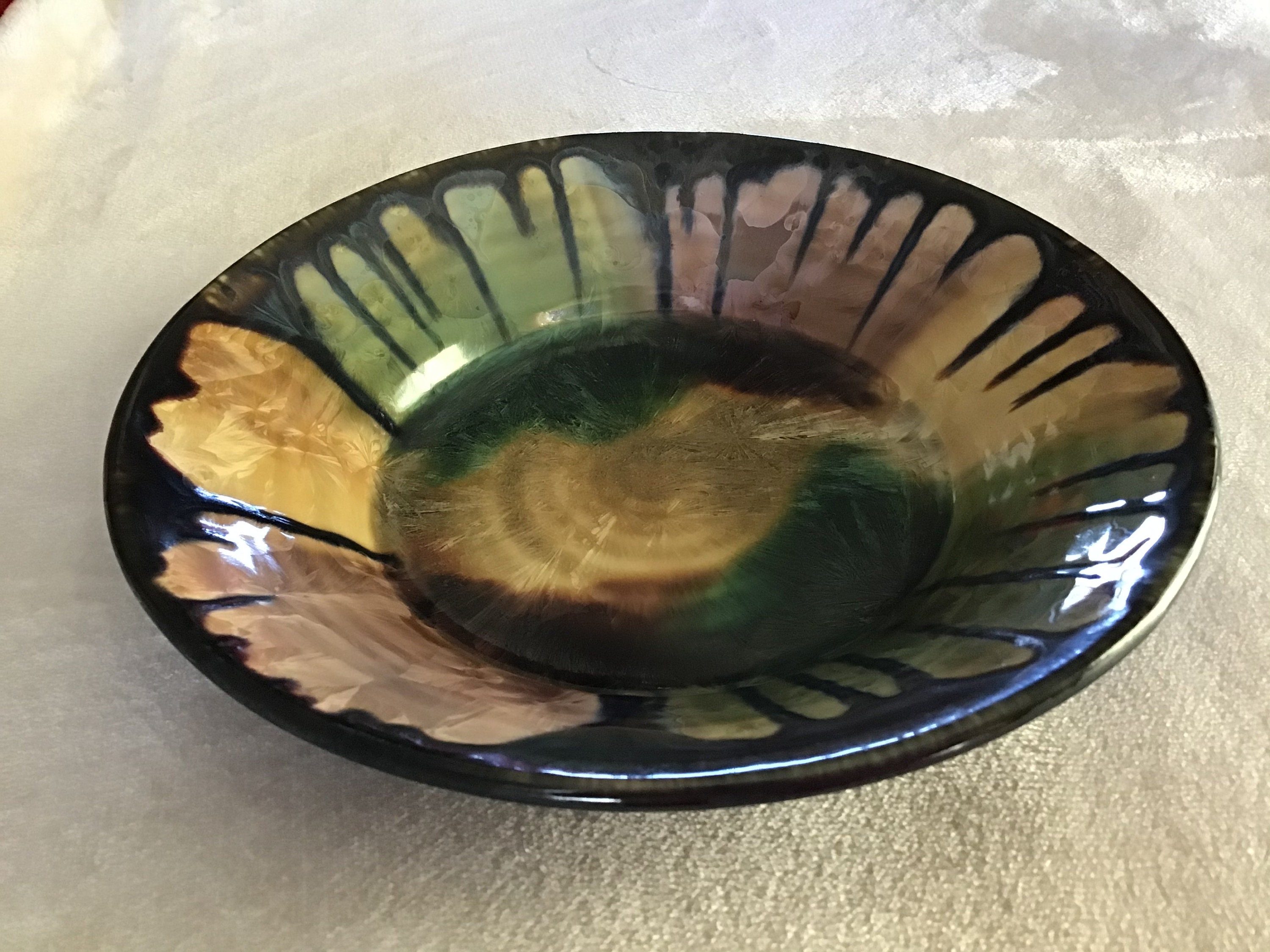Maine Potters beautiful pottery bowl 8 1/2 Etsy