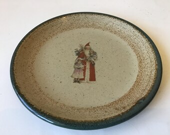 Vintage Monroe Salt Works Moose Luncheon Plates 8.75