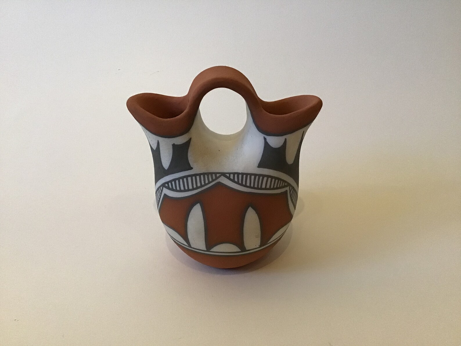 Mary Small Jemez Pueblo Art Pottery Wedding Vase Native Etsy