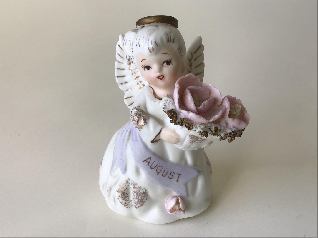 Vintage 1960’s Ceramic Japan August Angel Figurine 3332 - Etsy