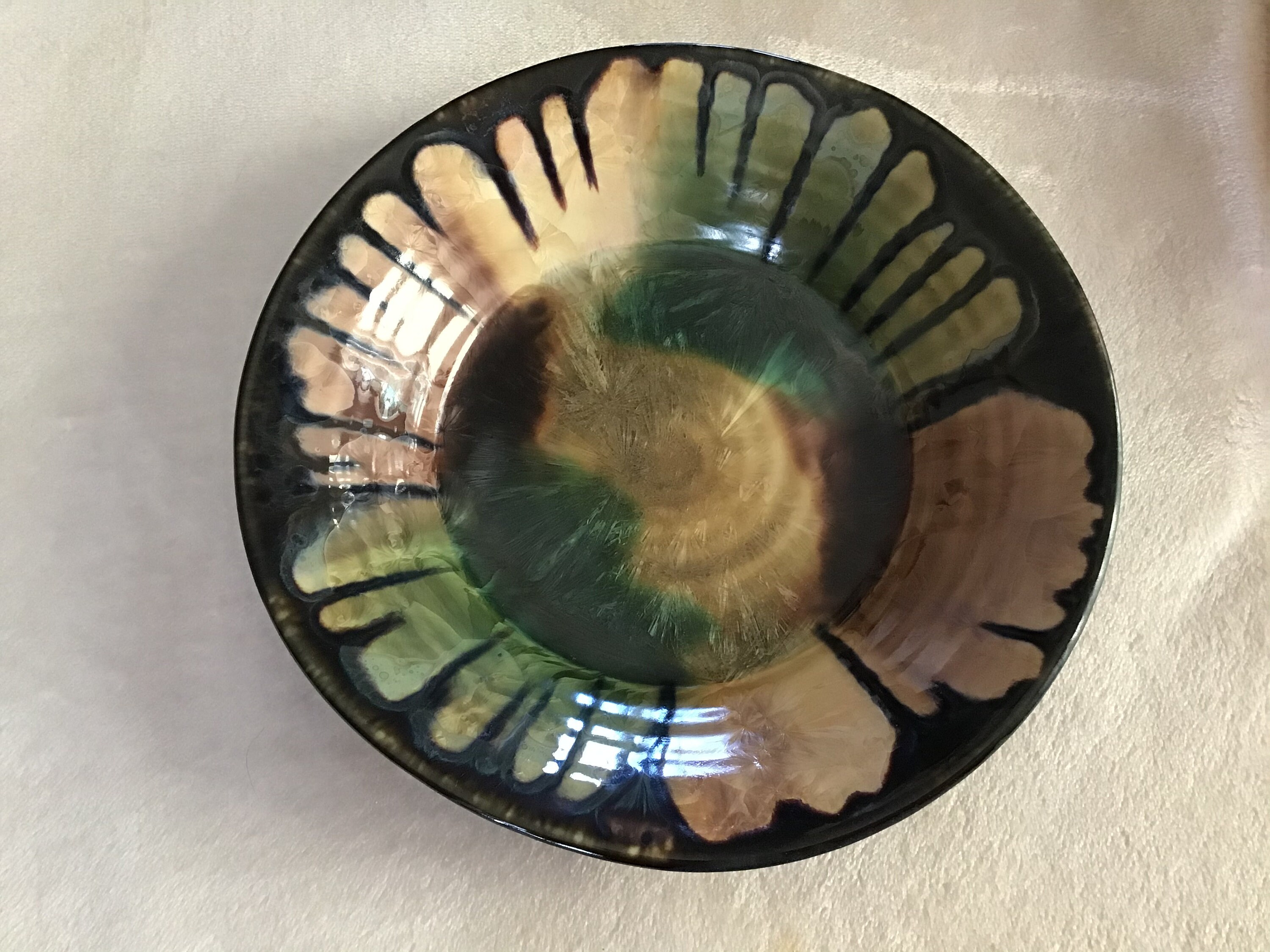 Maine Potters beautiful pottery bowl 8 1/2 Etsy