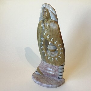 Jimmy Harvey Navajo Artist Carved Alabaster Marble Sculpture Signed Native  American - Etsy