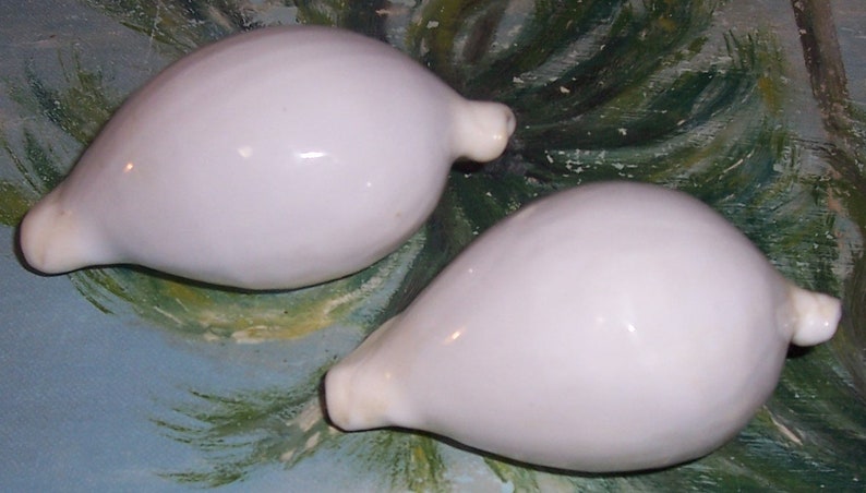 Set of two 82.9&88.6mm Cypraea Ovula Ovum Great WHITE EGG Cowry Shell, Seashell JB image 5