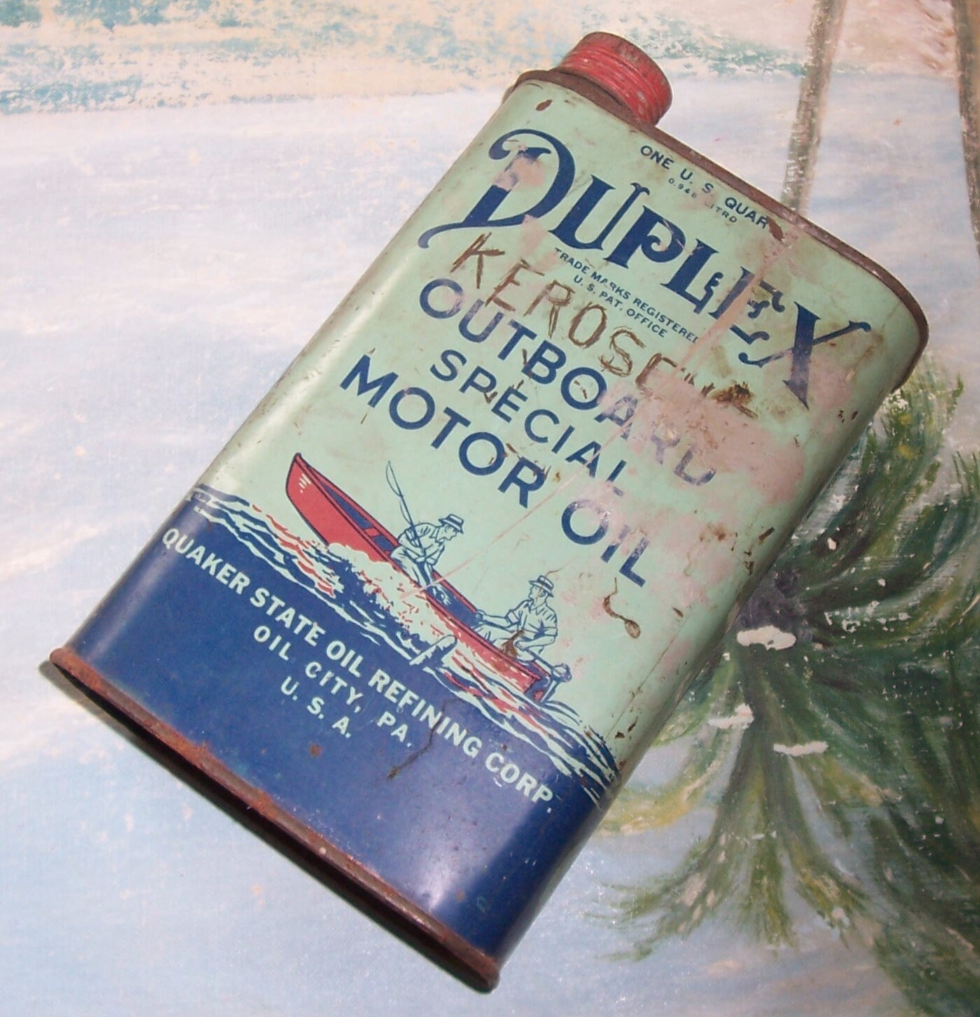 Quaker state oil can - Etsy 日本