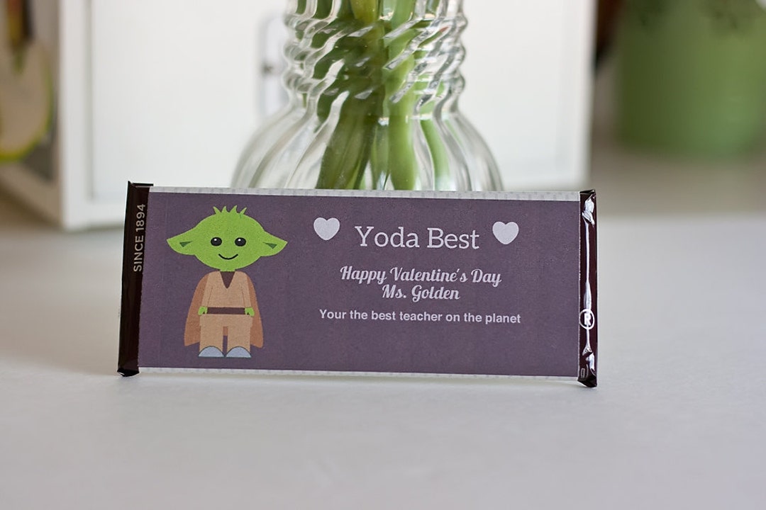 Personalized Star Wars Lightsaber Printable Valentine - Etsy