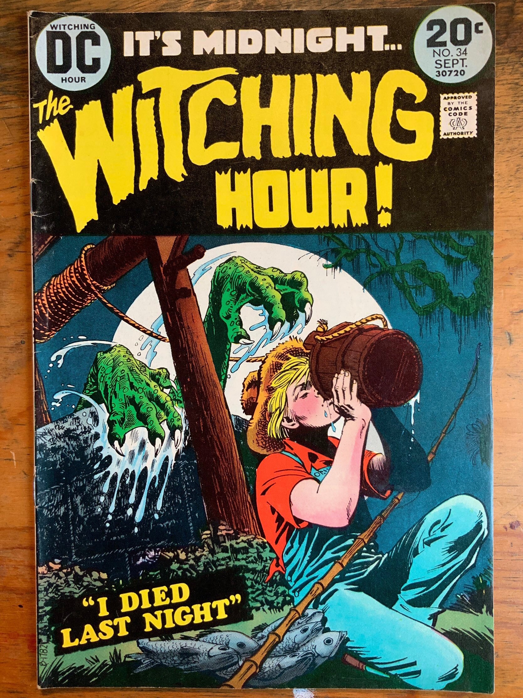 It S Midnight The Witching Hour No 34 1973 Etsy