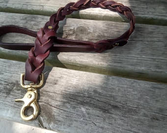 Handcrafted Braided dog leash