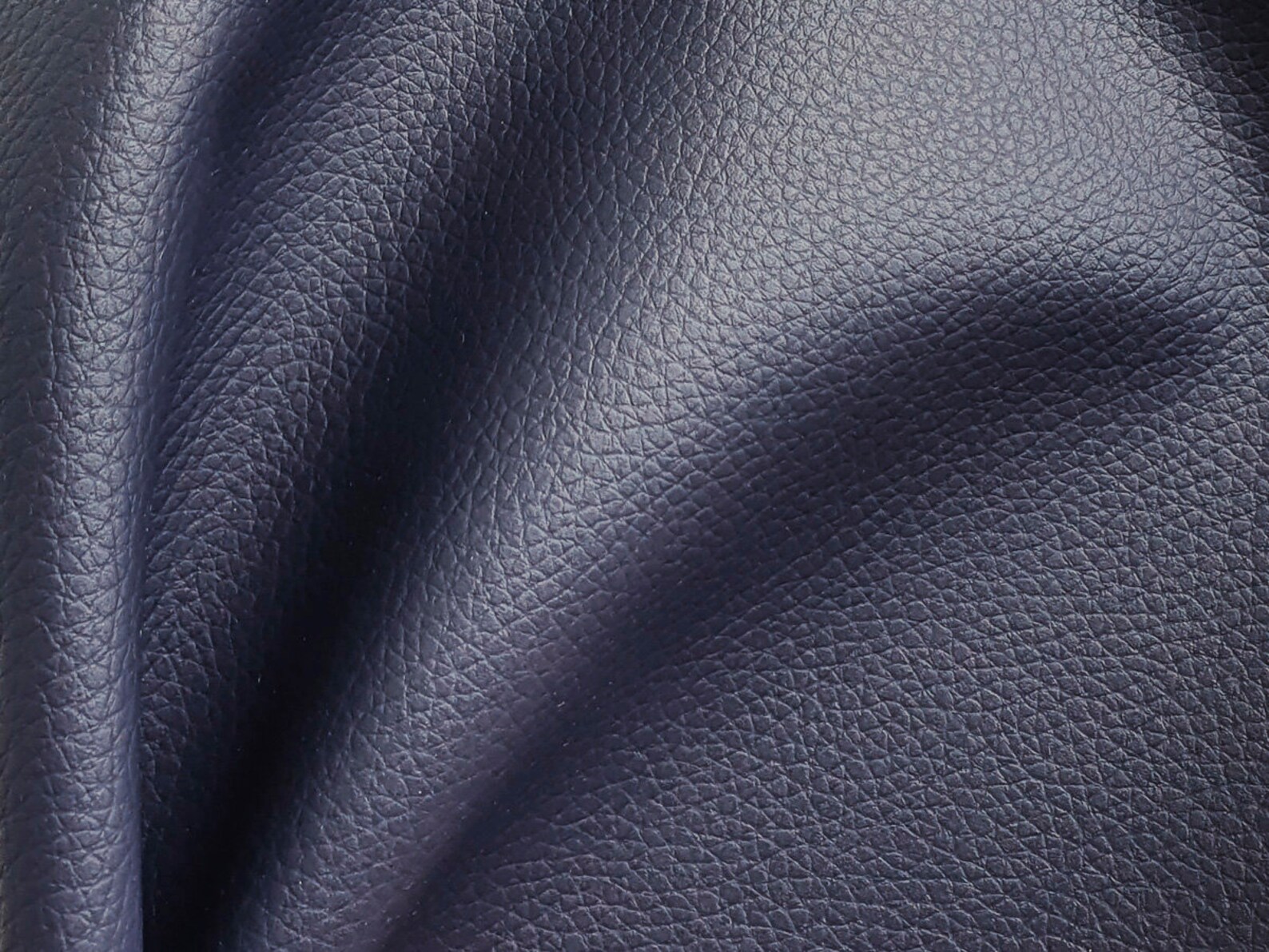 Navy Blue Faux Leather Fabric Mold, UV and Crack Resistant Silicone