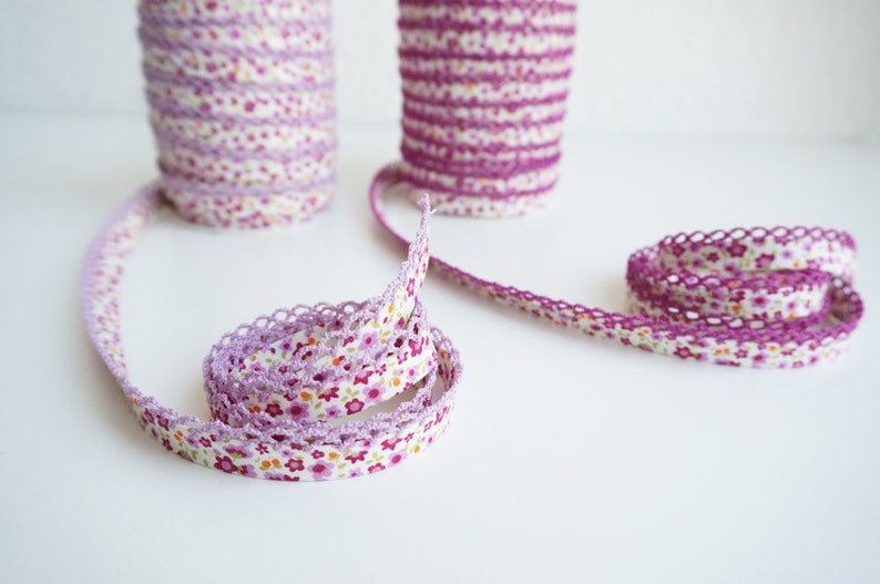 3 Yards Double Fold Bias Bias Tape Floral Bias Binding Etsy