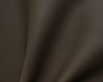 CHOCOLATE faux leather fabric sheet | Sustainable, scratch, crack  resistant upholstery fabric for sofa, car, boat seats, outdoor | Brown