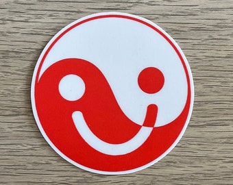 Yin and Yang Custom Vinyl Sticker