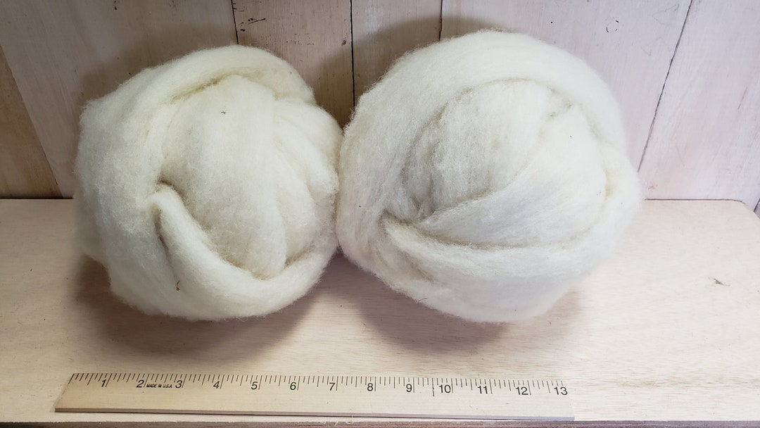 8 Oz. Core Wool for Needle Felting off White for Needle Felting Etsy