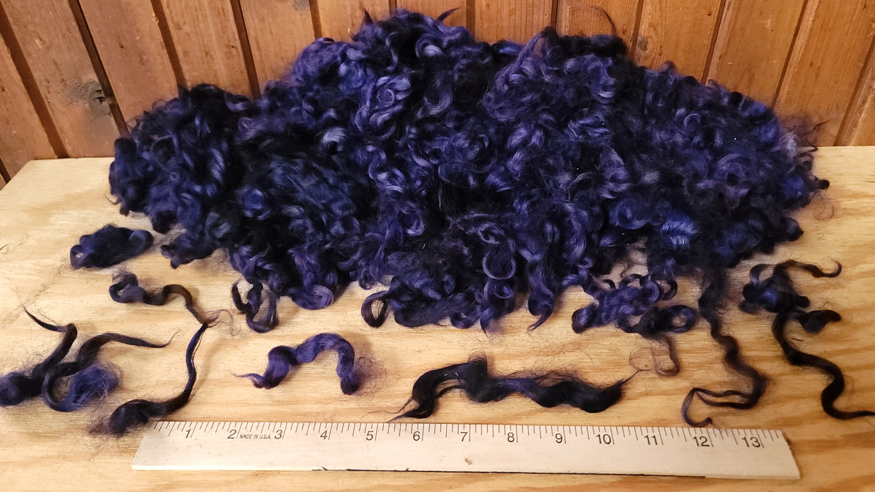 1 lb. Core wool for needle felting Off white for needle felting