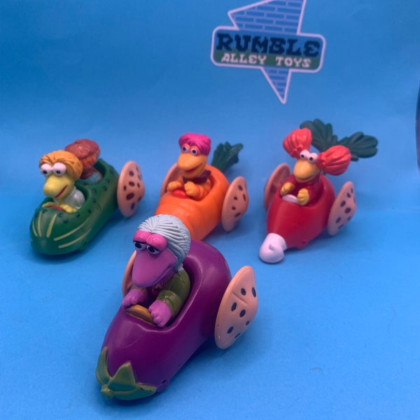 Fraggle Rock Racers McDonalds Toys Vintage