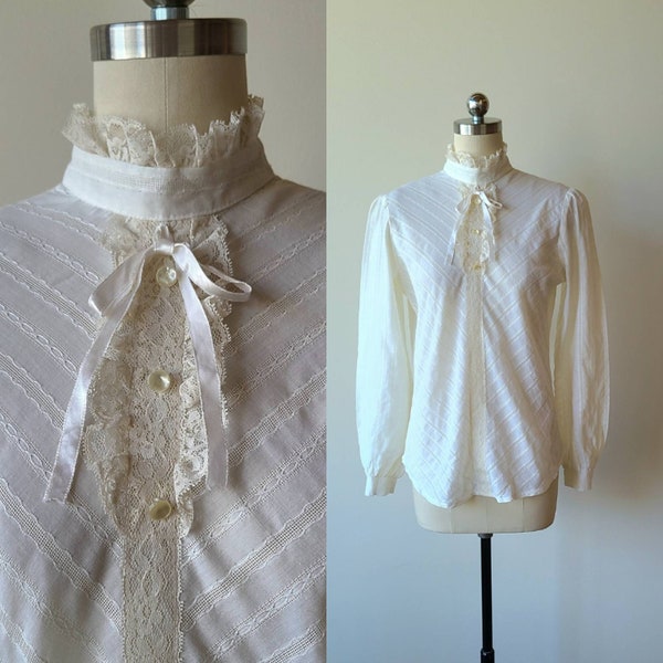 60's Poet Sleeve Blouse by Young Victorian main image 1