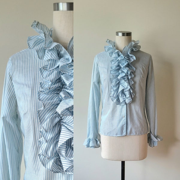 Riot Striped Poet Blouse main image 0