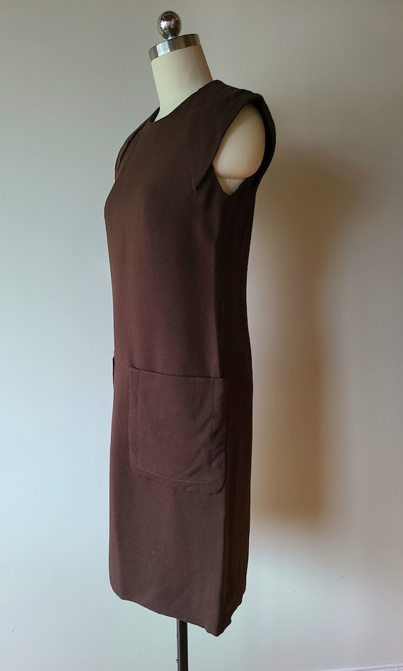 Robe Vintage Années 60 Style Space Age TED LENGLEY - Taille 38, Multicolore, Vrai Vintage