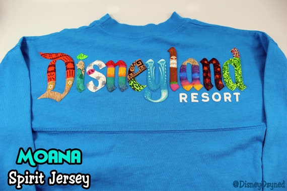 Moana Kids Spirit Jersey Custom Painted 