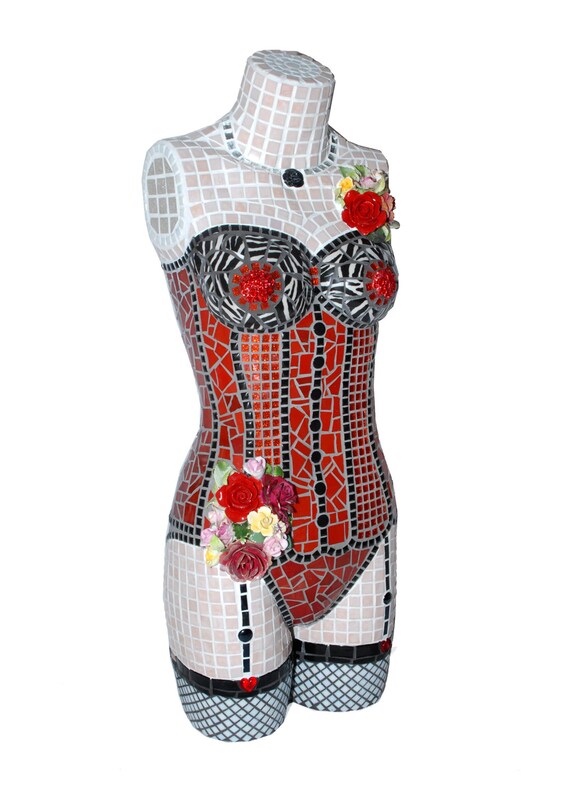 Mosaic Mannequin Etsy Nederland