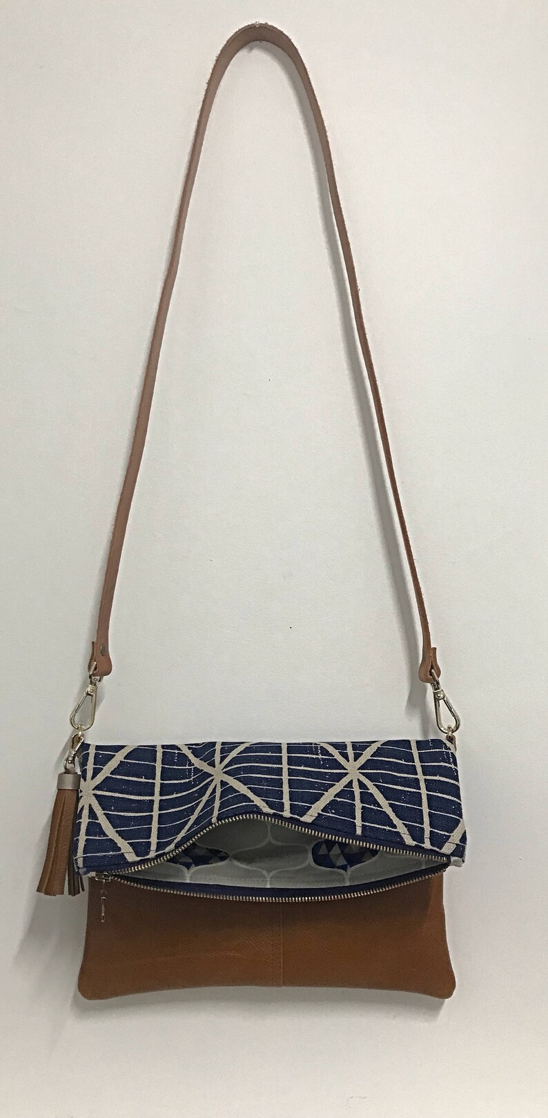 Hip Bag duo Print Navy