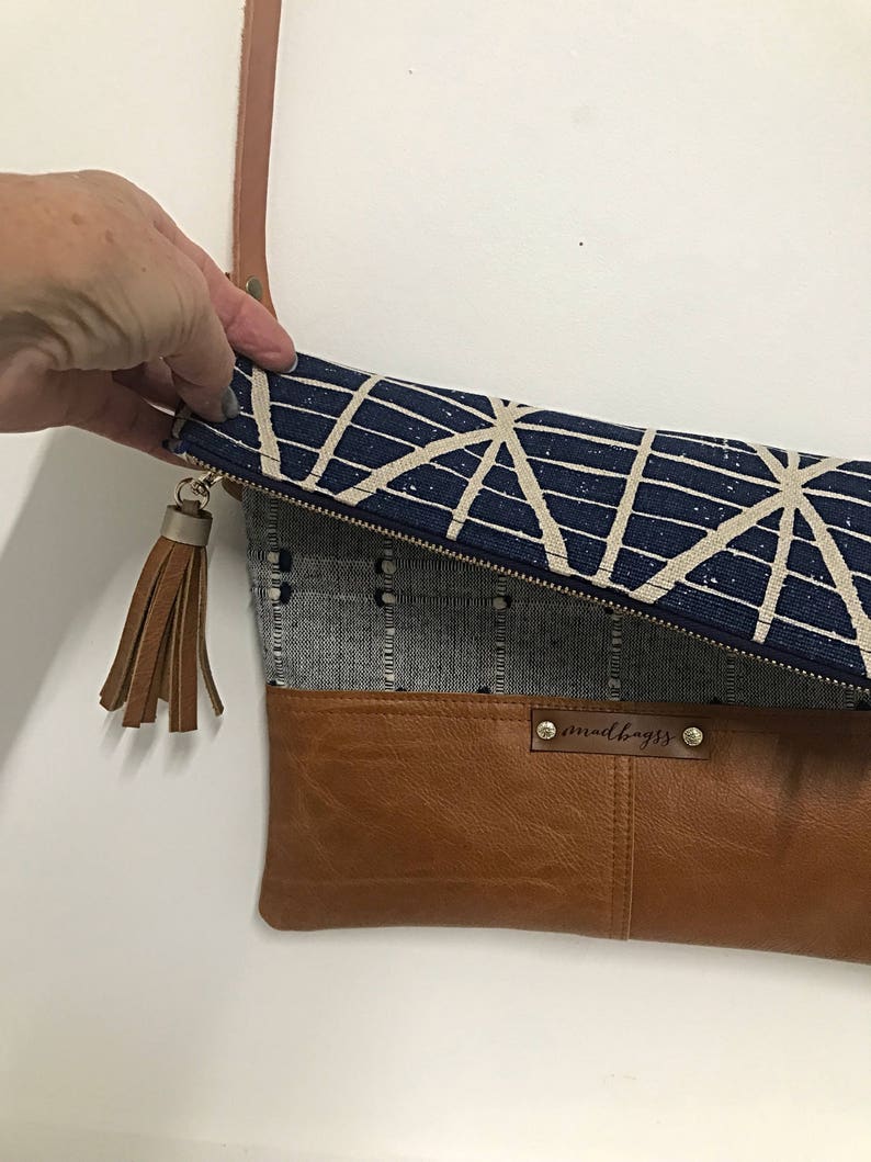 Hip Bag duo Print Navy