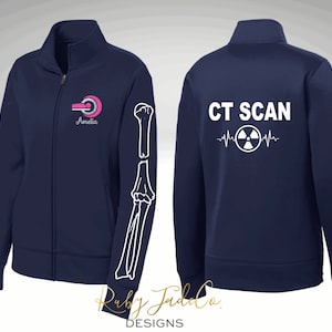 CT Scan | Tech | Radiology Department | CAT SCAN Nurse | Rad Tech | Technologist | Sport Jacket | Performance Fleece |