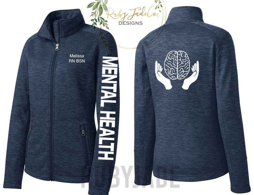 MENTAL HEALTH | Psychiatry |personalized Embroidery | Sport