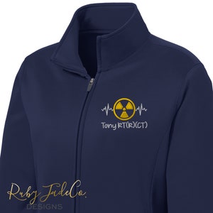 Radiology Tech | Radiologist | Radiology | Performance Fleece | Personalized Embroidery | Sport Jacket
