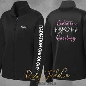 Radiation Oncology | RADIOLOGY | Cat Scan | Radiology Tech | Radiology Nurse | Rad Tech | CT Tech | Sport Jacket | Performance Fleece