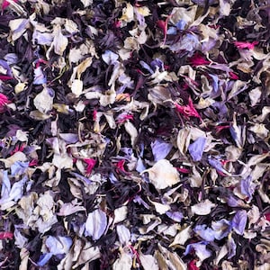 Coriandoli di petali di fiori secchi per matrimonio spettrale - Biodegradabili - Coriandoli di petali per matrimonio a tema Halloween