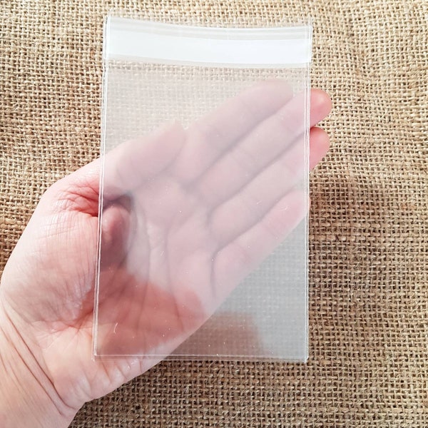 Biodegradable cello bags , Clear eco bag, Compostable, Confetti clear bag - C7, C6, C5 eco cello bag/ Square bags