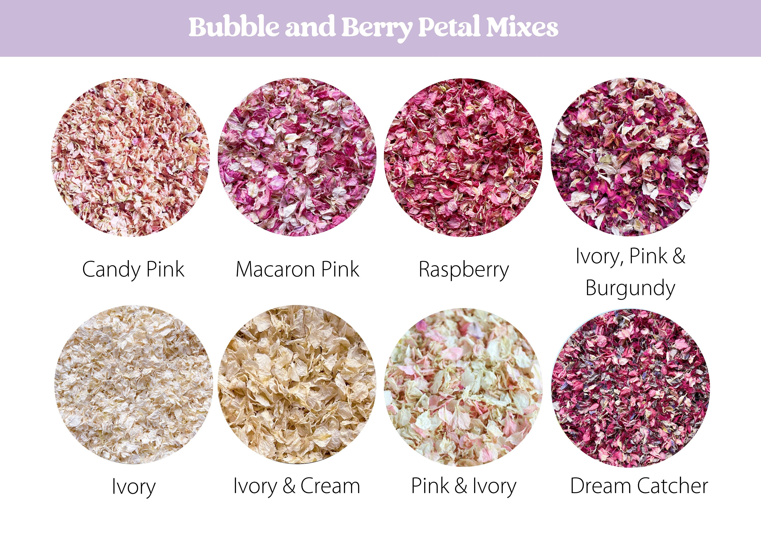Wedding Petals Confetti - Pink Real Petals – Studio Pep