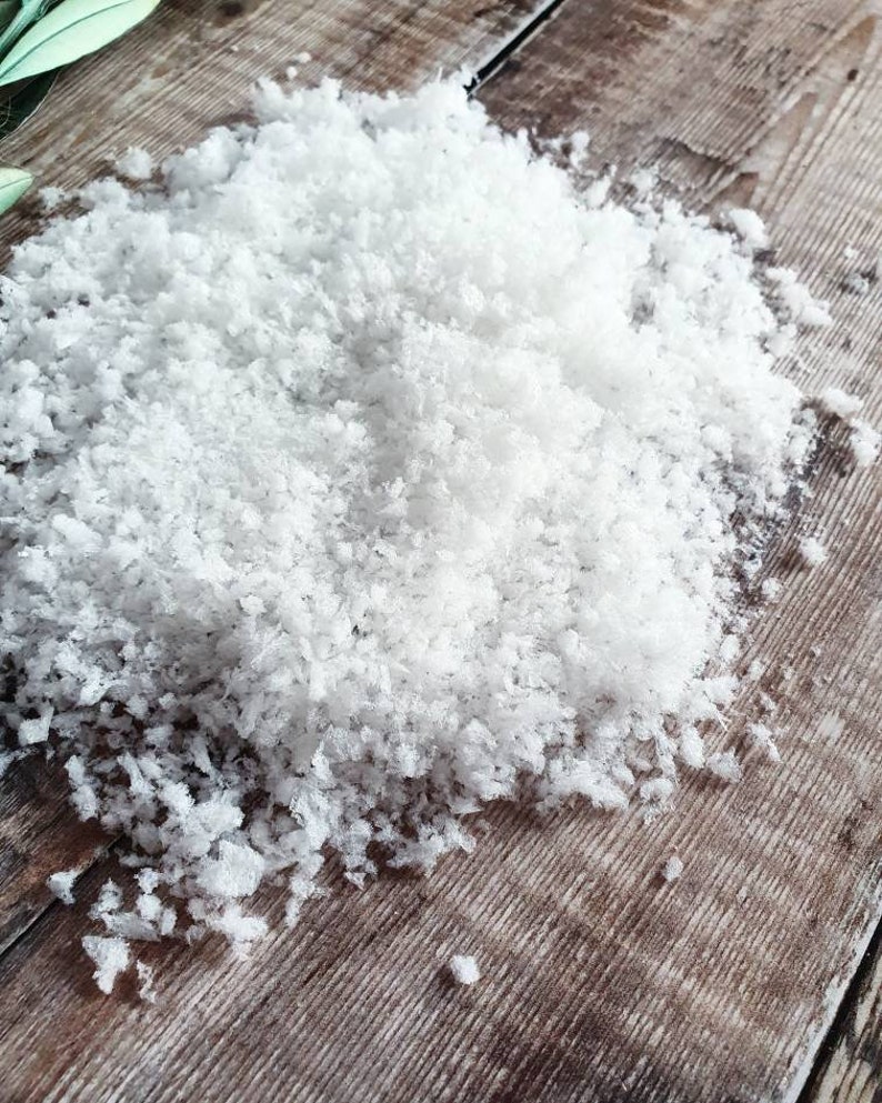 Biodegradable Fake SNOW Water Soluble Etsy UK