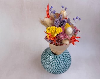 Autumn Dried Flower Bouquet: Rustic Home Decor, Birthday Gift