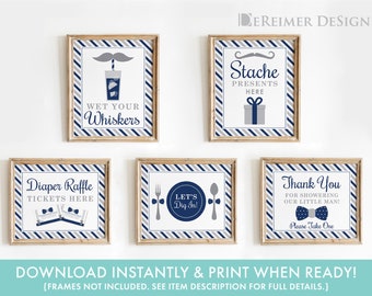 little gentleman baby shower decorations