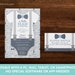 Editable Little Man Baby Shower Invitation in Blue and Gray, Bow Tie ...
