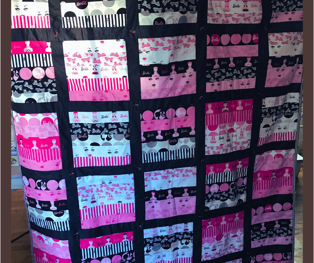 Barbie Quilt Etsy