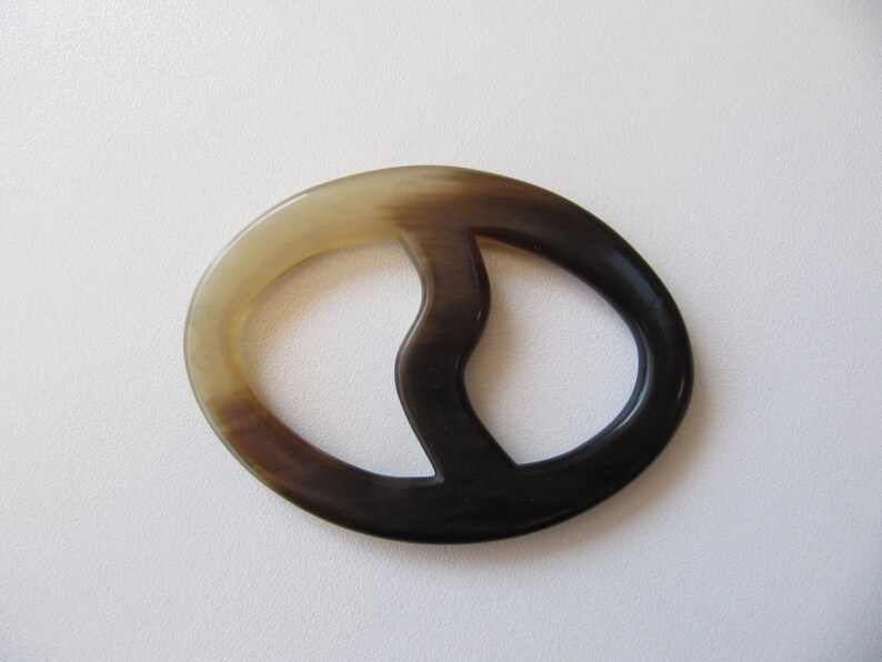 Ox Horn Shawl Ring Shawl Pin Natural Horn Shawl Holder FREE SHIPPING WORLDWIDE Pyrography Shawl Pin Brooch Shawl Bastian Accessories